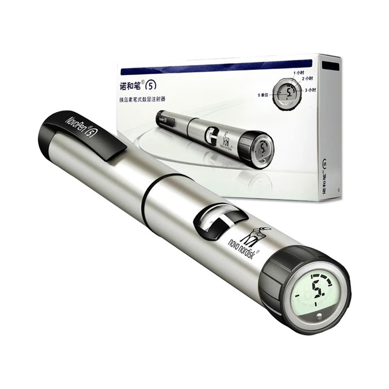 NovoPen 5 insulin / peptide pen – digital display, reusable, imported medical equipment from Novo Nordisk