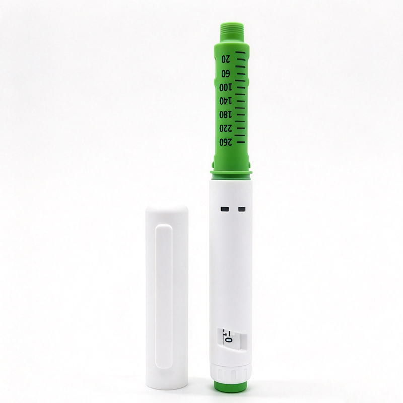 Disposable Insulin/Peptide Injection Pen, Compatible with 3ml Cartridge，Dose scale is precise and adjustable — view 6