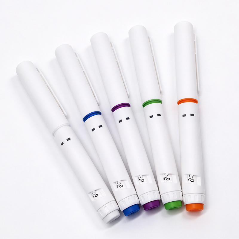 Disposable Insulin/Peptide Injection Pen, Compatible with 3ml Cartridge，Dose scale is precise and adjustable — view 4