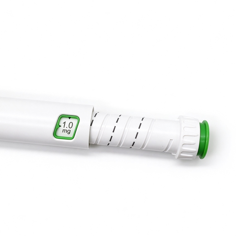 Single-use insulin/peptide injection pen product photograph