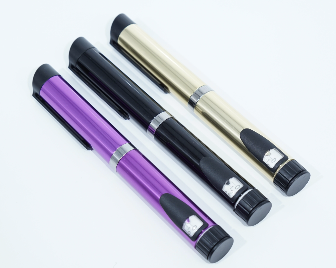 V3 Reusable Injection Pen 0-60 Units Adjustable Dose Pen Device 3ml Cartridge Compatible Custom Branding