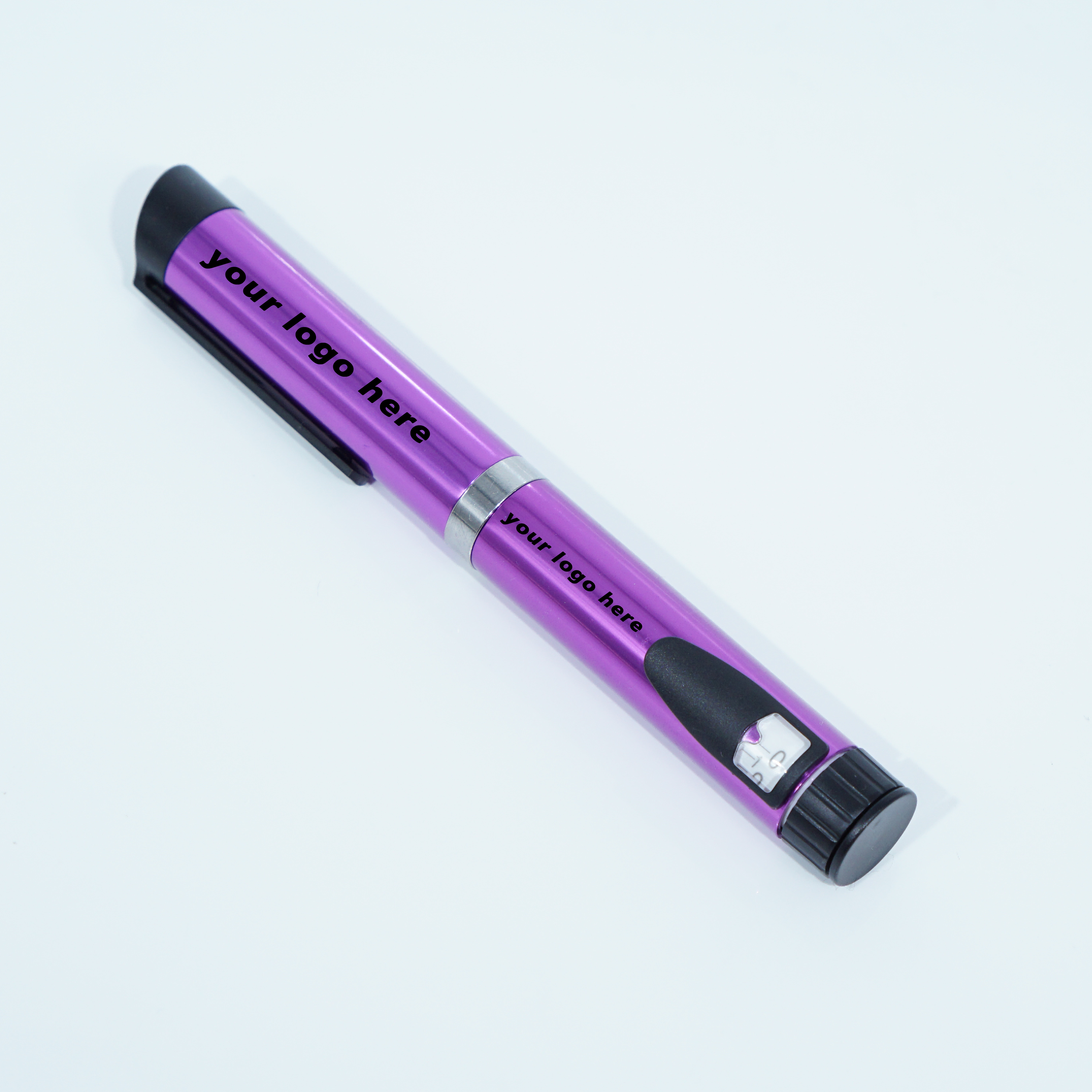 V3 Reusable Injection Pen 0-60 Units Adjustable Dose Pen Device 3ml Cartridge Compatible Custom Branding — view 5