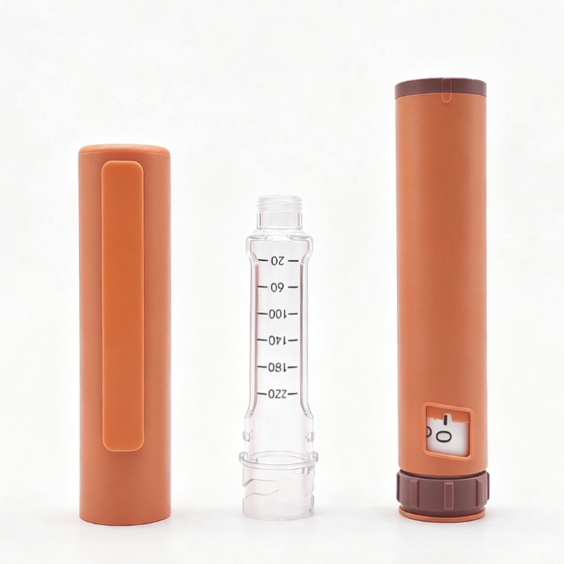 Reusable Colorful Plastic Injection Pen, Compatible with 3ml Cartridge, Easy Operation & Durable — view 4